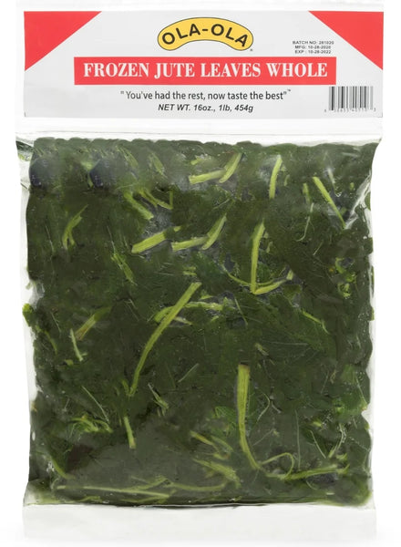 Frozen Jute leaves (1lb * 25) by Ola Ola (LOCAL ORDERS ONLY)