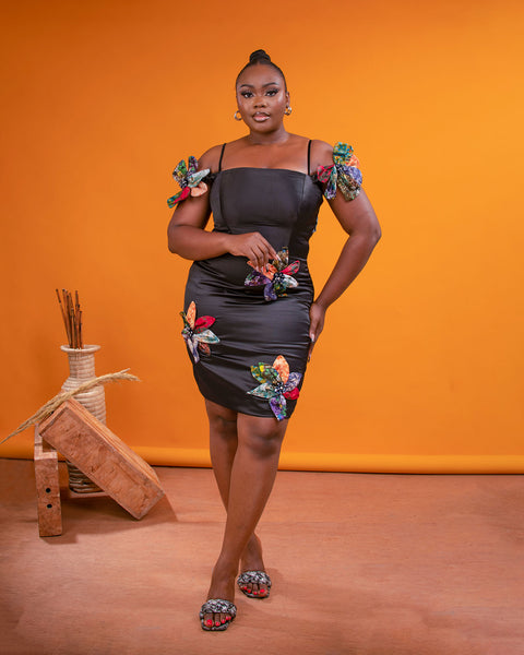 Adire LBD Dress by WC