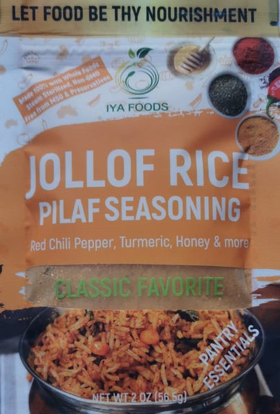 Jollof Rice Pilaf African Seasoning by Iyafoods