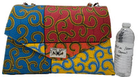 Spiral Color Block Handbag