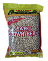 African (Brown , Red, Yellow and Oloyin (Honey)) beans by Nina