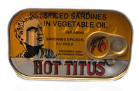 Titus (Sardines in vegetable oil Reg and Hot) by unimer group