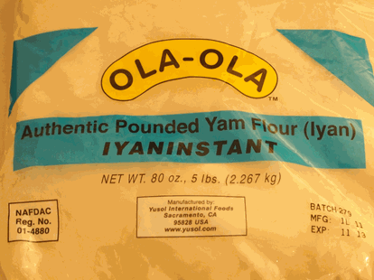 Bulk Buy : Iyan (Pounded Yam Flour) by Ola Ola