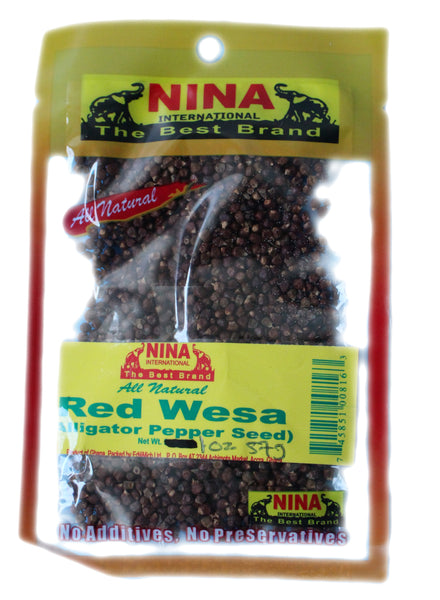 Red Wesa (Alligator Pepper Seed) by Nina